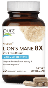 MyPure™ Lion’s Mane 8X: Maximum-Strength Cognitive Boost
